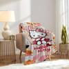 1pc Hello Kitty Autumn Leaves Blanket - Seasonal Home Decor, All Seasons, Comfortable and Machine Washable, Perfect Gift for Everyone, Perfe