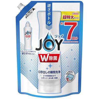 Компактный дезинфицирующий картридж для мытья посуды Joy, большой объем 960 мл, 1 шт.