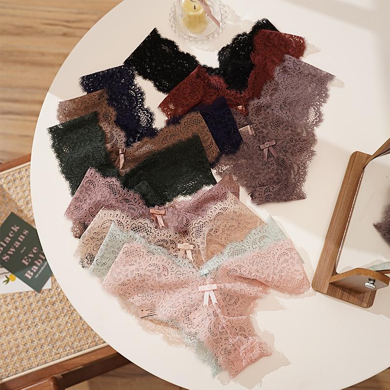 TERMEZY Женские кружевные стринги, сексуальное винтажное нижнее белье, соблазнительные стринги, женские трусики с низкой талией, прозрачные полые трусы, нижнее белье, трусики
