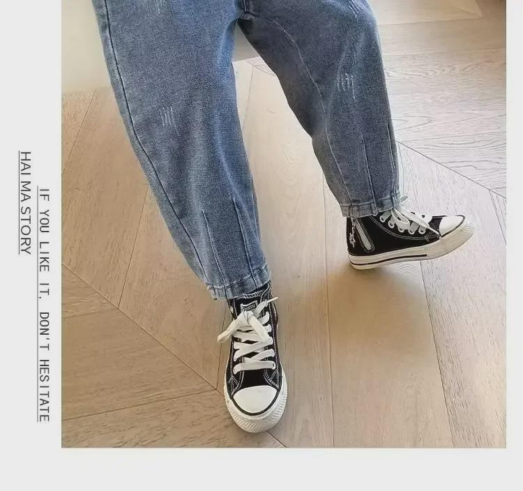 Весна 2024 Модные джинсы для мальчиков - Осенняя коллекция для детей среднего и старшего возраста