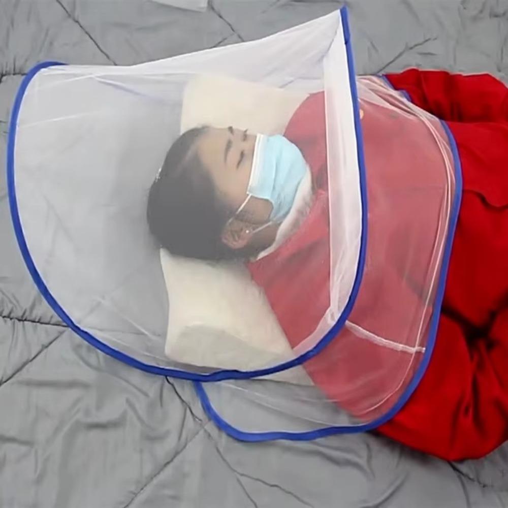Сетка от насекомых-комаров, сетка-навес для кровати, складная палатка, простая в использовании, летняя сетка для головы, лето