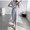 New Arrivals Open Run Ritedego Two Piece Jacket Women Tweed Short Sleeve Long Sk