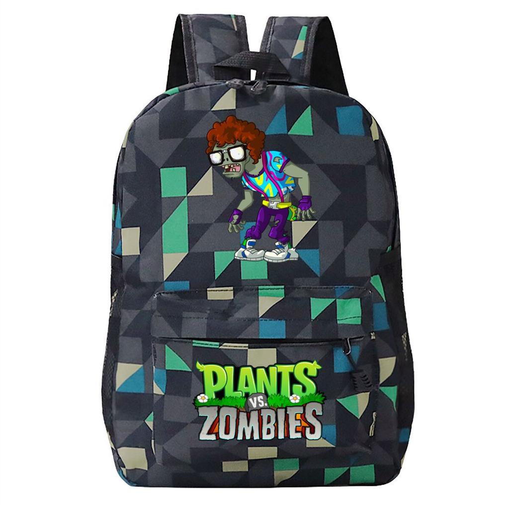 Game Merchandise Plants Vs. Zombies School Bag Casual Simple Backpack