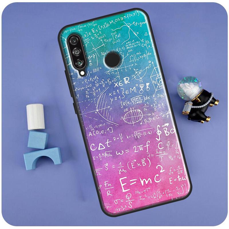 Physic Equations Math For Huawei Nova 11 Pro 9 10 SE 7i 8i 11i 12i Y60 Y61 Y70 Y72 Y73 Y90 Y91 P30 P40 Lite Case
