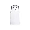 Logo Sleeveless Basketball Tank Top Men Tops White IC2460