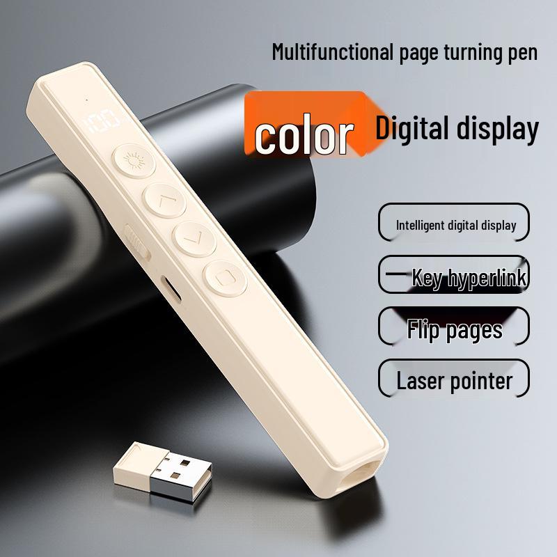 Smart Touchscreen Pen: Multimedia Page Turner for Teaching & Business, Long Battery Life, Plug & Play