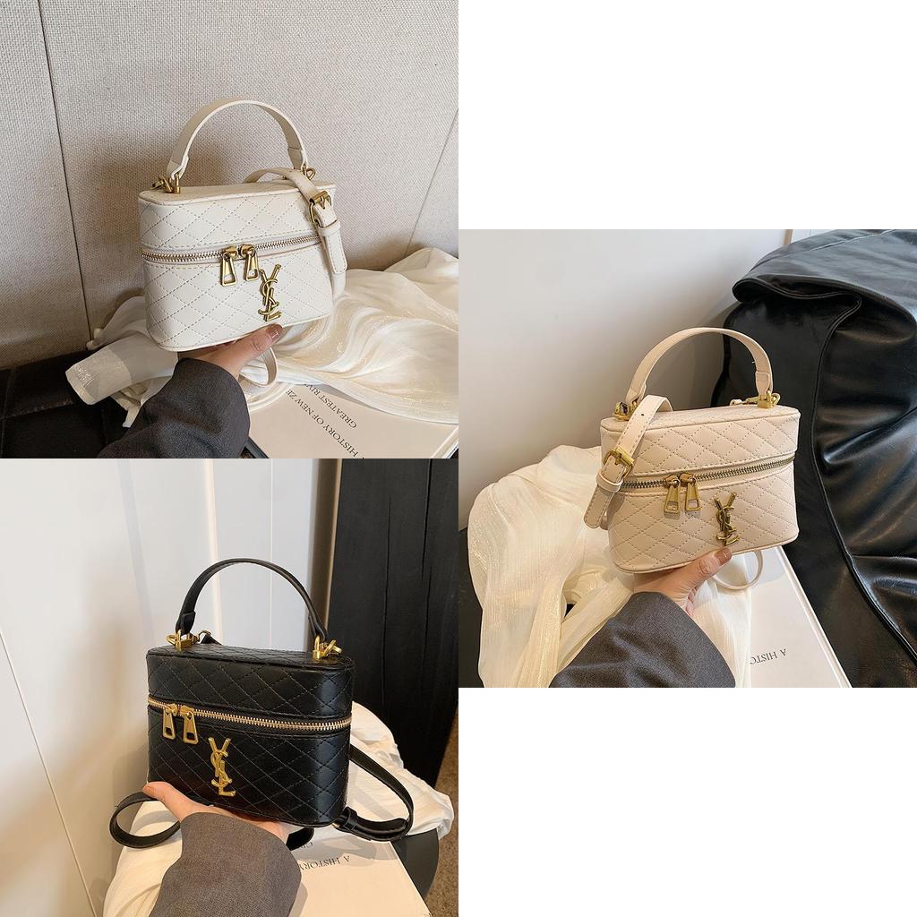 Весна Лето 2024 Новая Вышитая Женская Сумка Винтажная Вместительная Сумка-Коробка