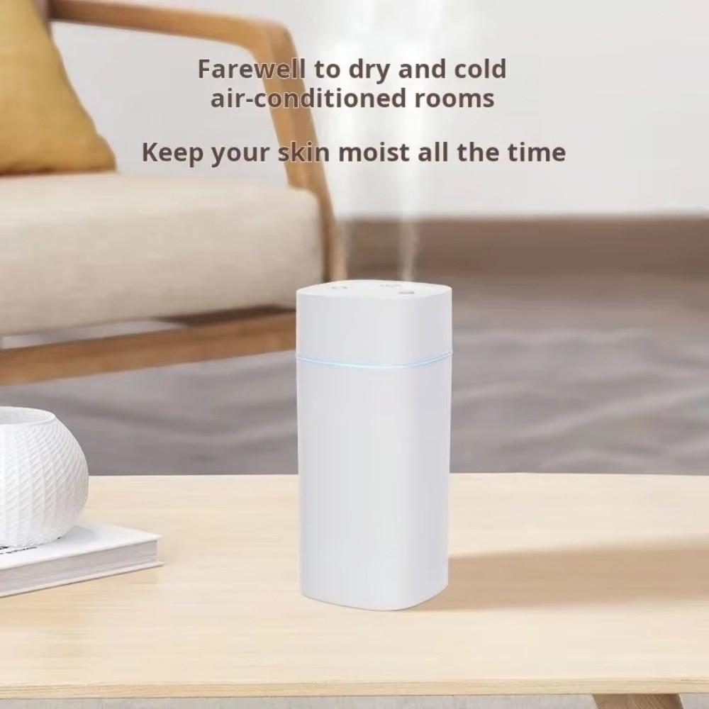 Мини-увлажнитель с двумя соплами, большой емкости, бесшумный диффузор для масел, настольный, для дома, спальни