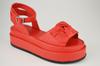Platform Sandals 2023 34 Red Leather