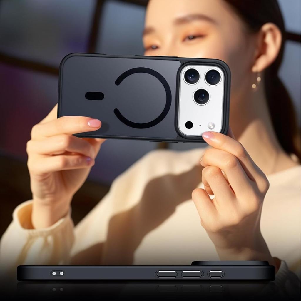 Матовый чехол для Magsafe iPhone 17 Pro Max Air 16 Plus 15 14 13 12 11 17Pro iPhone17 16Pro 15Pro Mag Safe Чехол для телефона Аксессуары