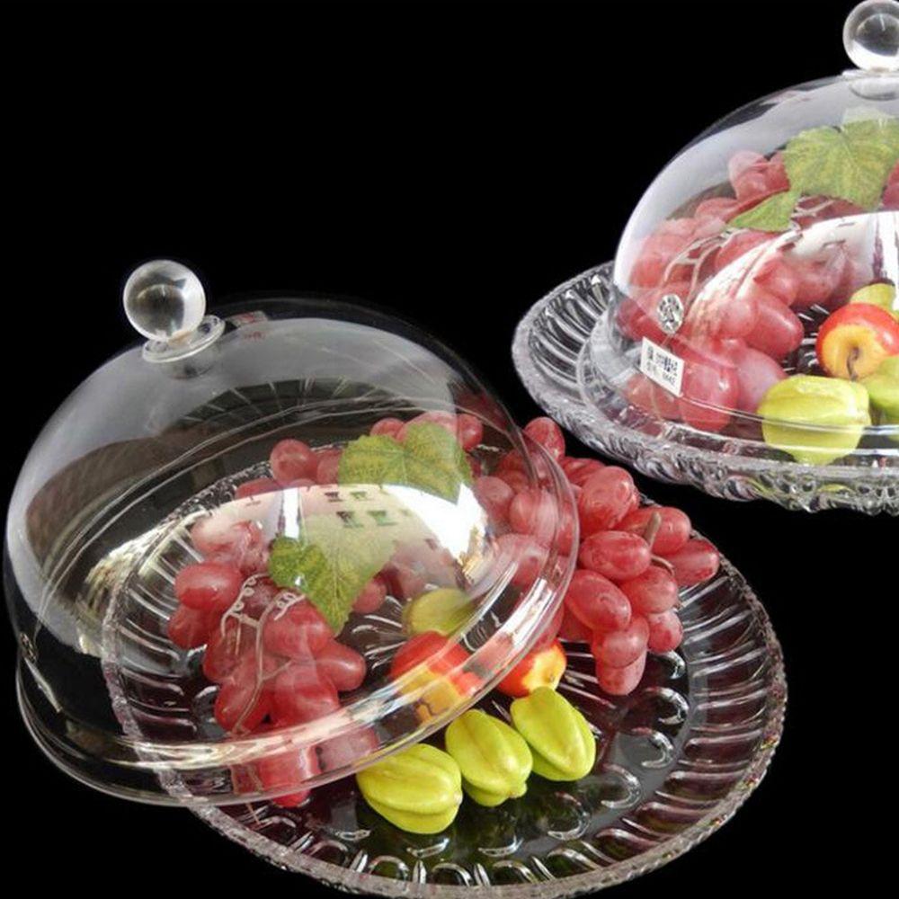Прозрачный Выставка Послеполуденного чая Поднос для дегустации еды Подставка для подноса Подставка для десертов Фруктовая тарелка