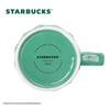 Кружка Starbucks Зеленая Геометрическая