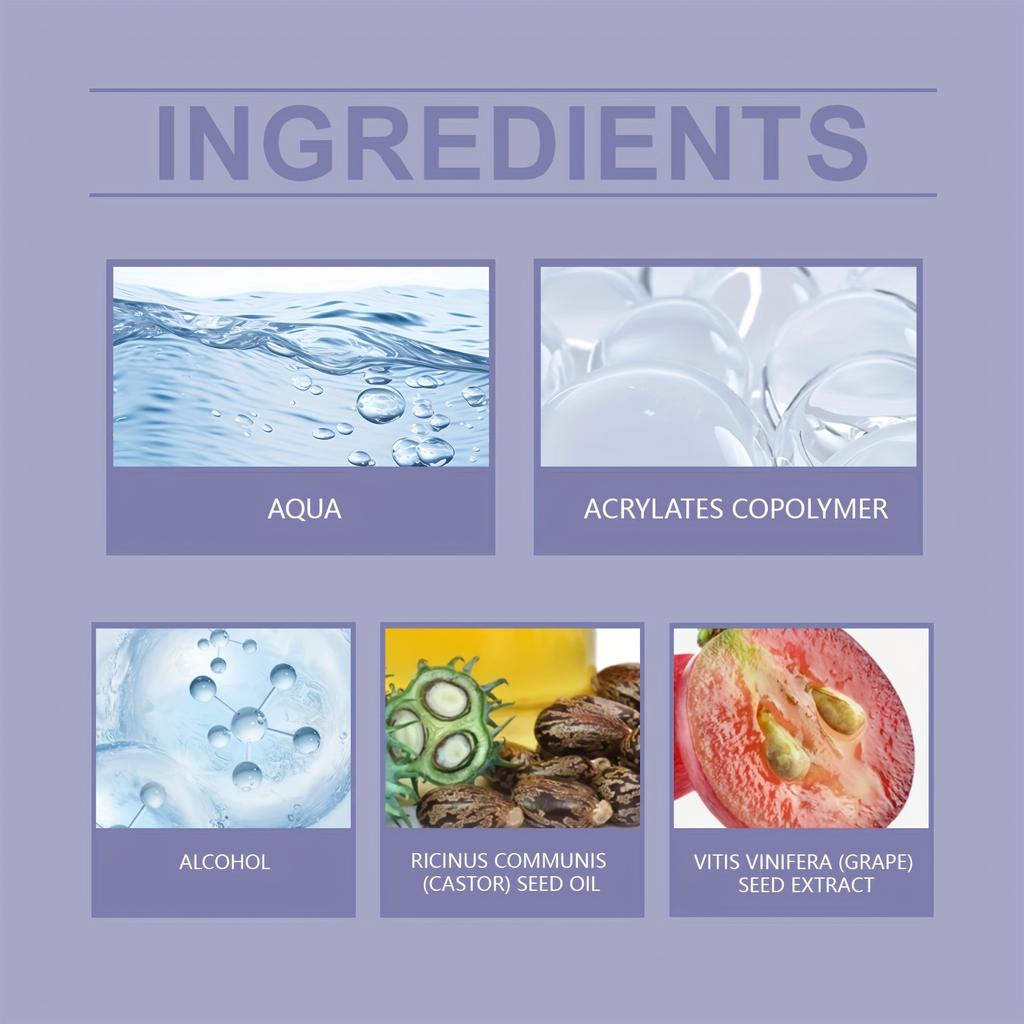 100ml Texturizing Hold Spray with Castor Oil & Shape Seed Extract - Lightweight Formula, 5s Dry, No Residue, Styling & Protection,Hair Styling Product