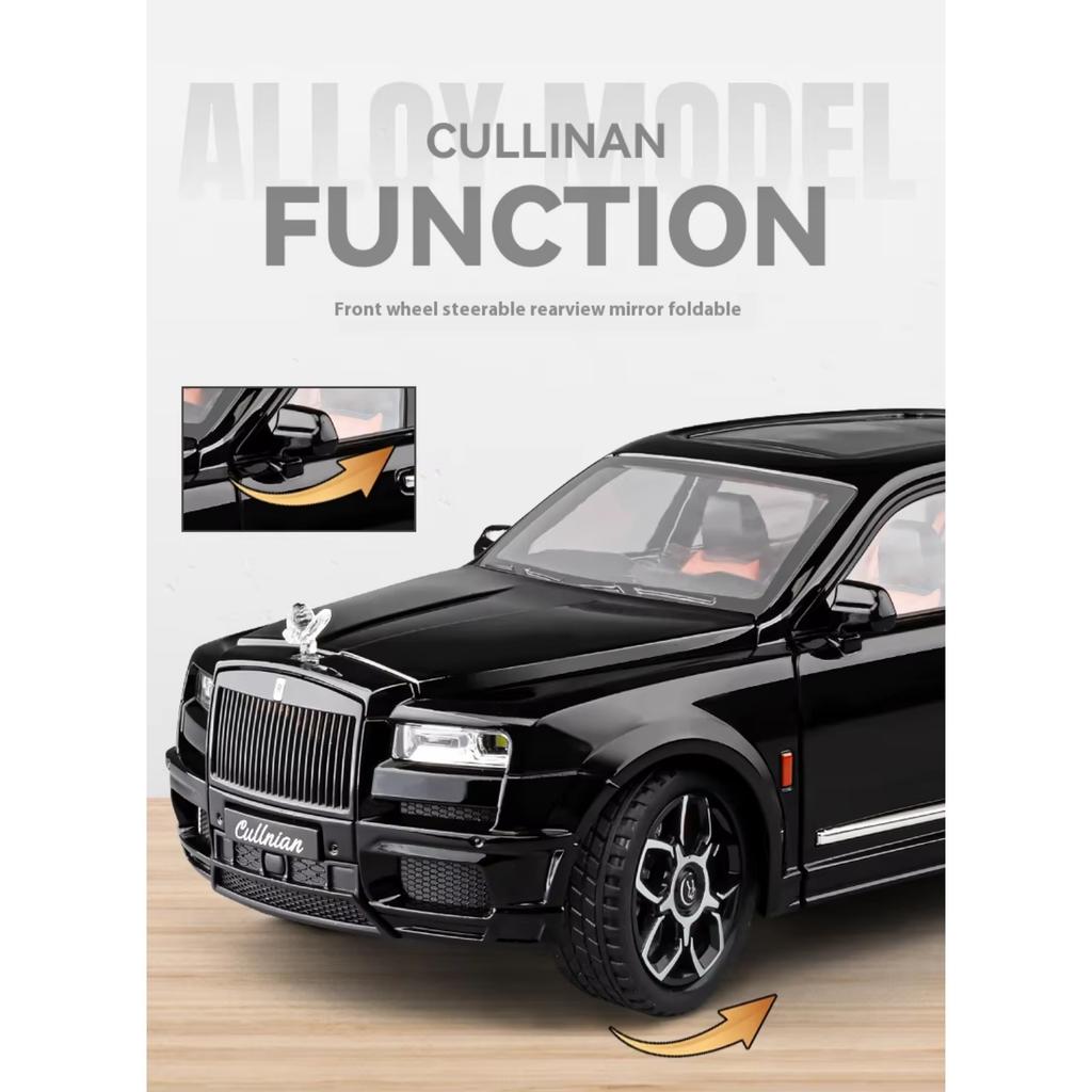 1/20 Rolls Royce Cullinan Роскошный Внедорожник Металлический Литой Модель Автомобиля Коллекция Хобби Украшение Праздничные Подарки Бойфренд