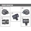 Датчик массового расхода воздуха MAF для SEAT TOLEDO II (1M2) 1998/10 - 2006/05 0280218017 071906461B 0280218018 0986280208