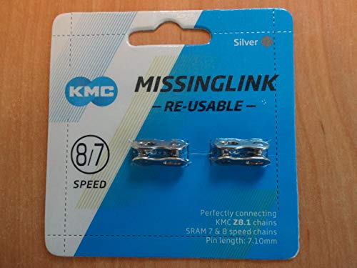 Комплект из 2 недостающих звеньев KMC Silver speed CL571R-N 6-8