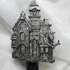 Indoor Decorations Ghost Flickering Nightlight Halloween Lighting Plug In Night Light LED Faux Fire Ghost Lamp