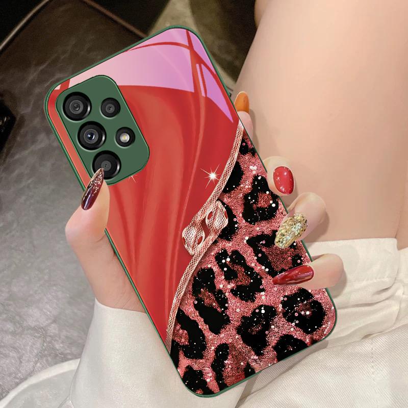 Красочные узоры для Samsung Galaxy S10 4G S20 11E 30 S21 22 S24 Fe Pro S23 S25 Ultra 5G S9 Чехол для телефона из закаленного стекла