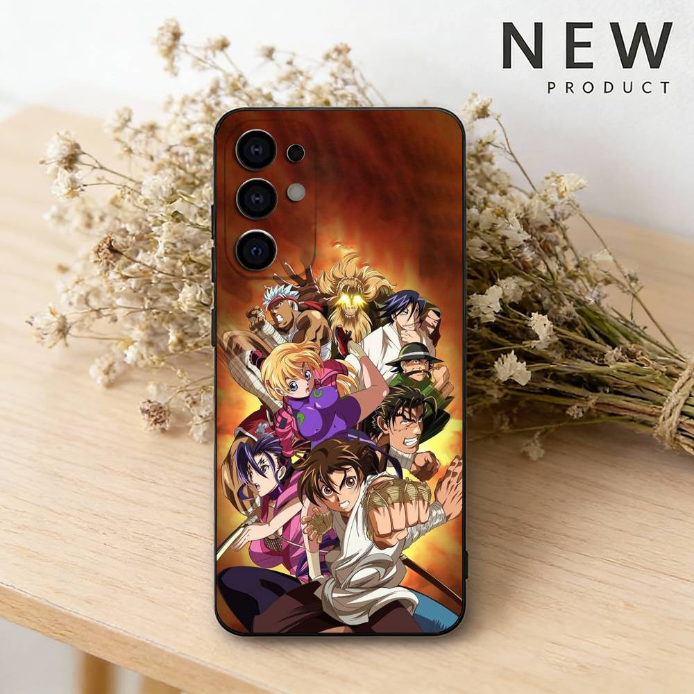 K-Kenichi The Mightiest Disciple Phone Case For Samsung S26,25,24,23,22,30,21,10,9,Ultra,Plus,Lite Black Soft Case
