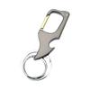 Multi Functional And Practical Alloy Keychain Bottle Opener With Small Knife For Disassembling Express Delivery Bracket