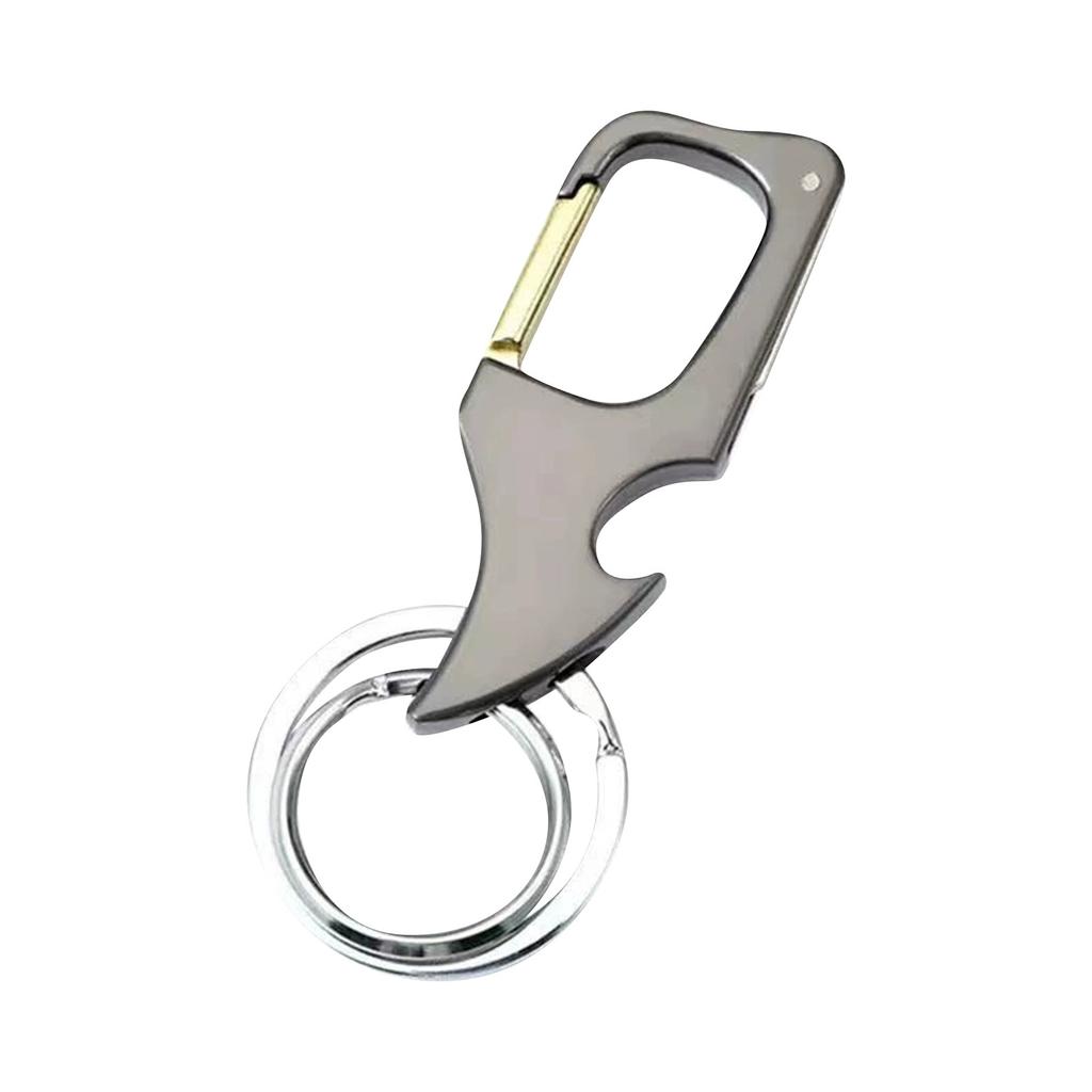 Многофункциональный и практичный брелок для ключей из сплава с небольшим ножом для разборки кронштейна экспресс-доставки