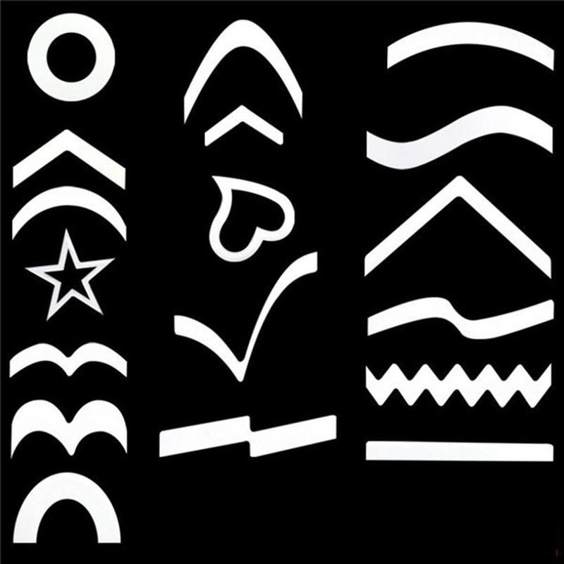 Трафарет для маникюра, трафарет для французского маникюра 24 листа