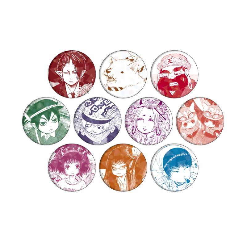 Hozuki No Reitetsu 01 [Official Illustration] Hologram Can Badge [65mm] 10-Pack Box