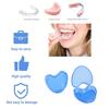 Yousheng 1Pc/2Pcs Denture Storage Box Various Shapes Eco-friendly PP Portable User-friendly Securely Store Braces Case