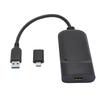 USB3.0 To High Definition Multimedia Interface 2K Adapter Pluggable O Output Microphone Input