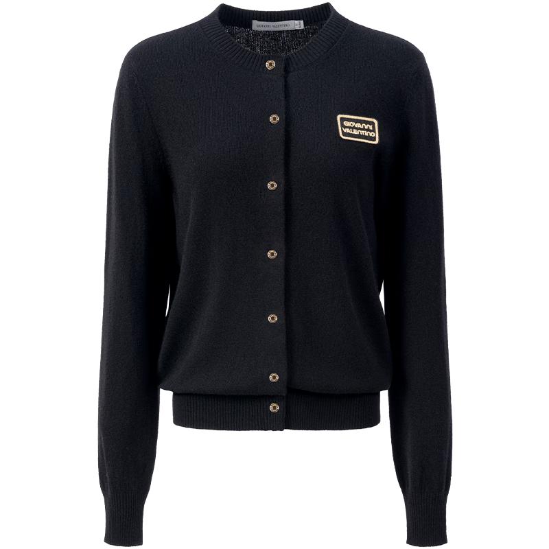 Giovanni Valentino Women's Pure Wool Knit Top