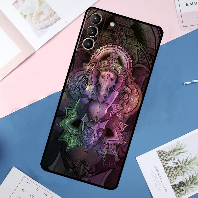 Чехол Гaneша для Samsung Galaxy S24 Ultra S21 S22 S23 S25 Ultra S9 S10 Plus S20 FE S25 FE Задняя крышка