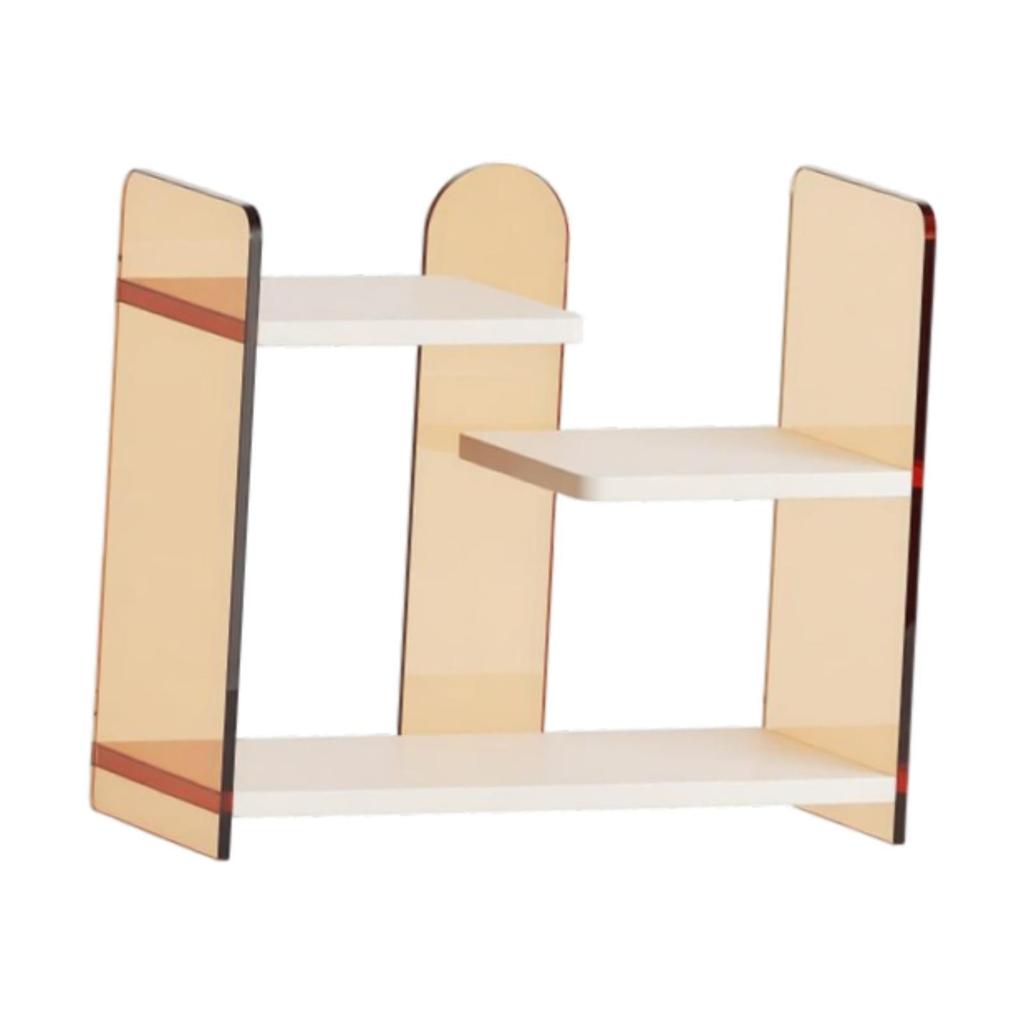 Multi Tier Coffee Tea Station Organizer Acrylic Cup Storage Shelf Display Rack for Countertop Coffee Bar