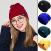 New Solid Cute Woman/Men Female Beanie Caps Winter Autumn Hats Knitted Beanies Warmer Bonnet