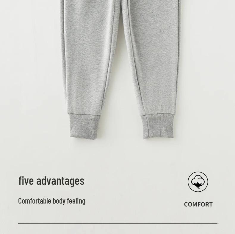 Хлопковые спортивные штаны для мальчиков на весну и осень - Повседневные длинные брюки для детей, в стиле школьной формы.