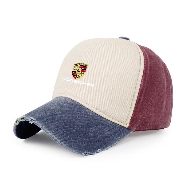 blbn4 Sunshade Fashion Solid Color Duck Tongue Caps Unisex Outdoor For Porsche 911 718 Panamera Macan Cayenne Boxster Cayman Accessory