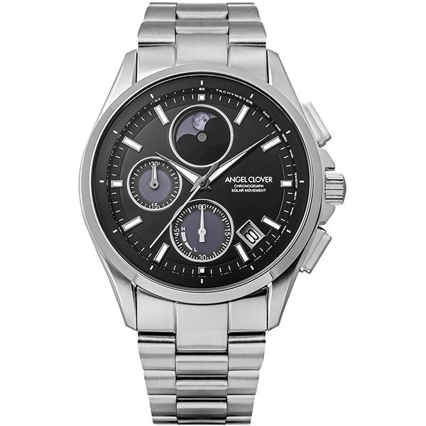 Angel Clover LUCE Series Unisex Wrist Watch NLUS44SSV-WH NLUS44SSV-NV NLUS44SBK-BK NLUS44SSV-PBK NLUS44SBK-BU NLUS44SSV-BU NLUS44SBK-NV NLUS44SBK-GR