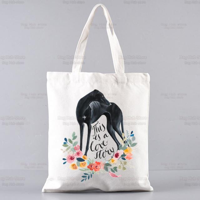 Анатомия, жизнь лучше с таксой, забавные сумки, сумки на плечо, повседневные сумки для покупок, сумки для девочек, женская элегантная холщовая сумка