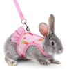 Breathable Mesh Small Pet Harness Escape Proof Pet Traction Harness Pet Walking