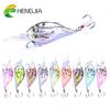 1pc HENGJIA Crankbait Swim Bait 8fishes Plastic Bionic Wobbler Fishing Tackle