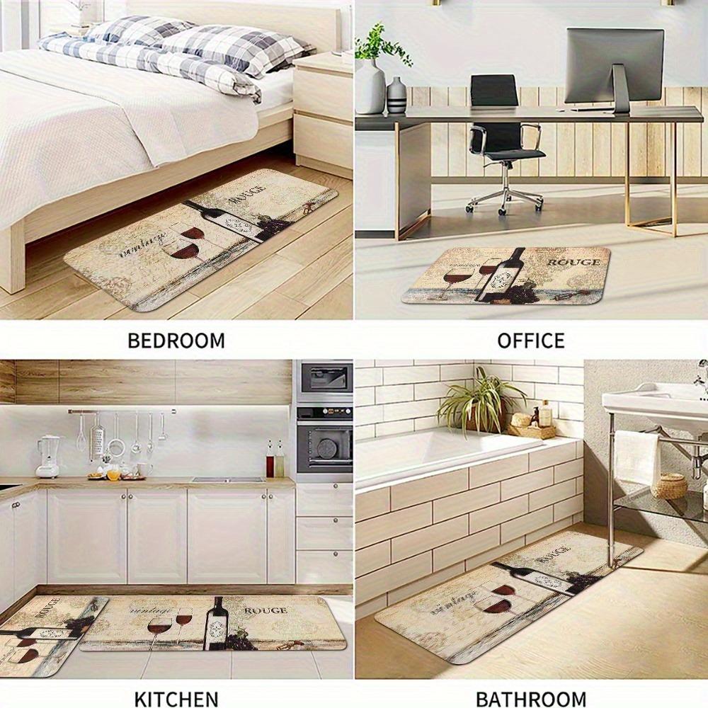 1 шт. Коврик для кухни с рисунком лодки, Нескользящий придверный коврик, Поп-дизайн, Коврик для ванной, Коврик для ванной, Ковер для дома, Раковина, Прачечная, Декор