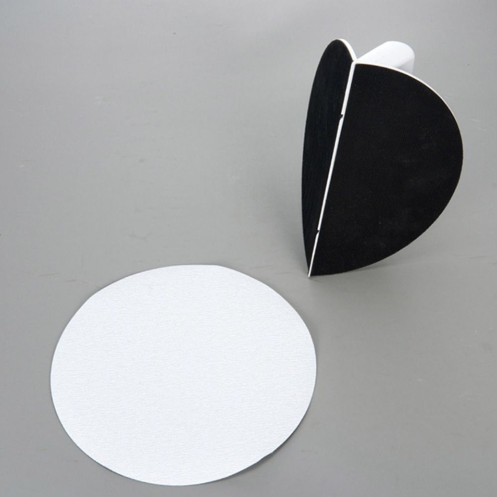 Self-Adhesive Semi Circular Angle Sanding Tool Plastic Multifunctional Hand Grinding Board Reusable Durable Sanding Sandpaper