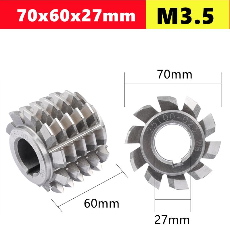 Червячная фреза HSS M0.5 M0.8 M1 M6M8 M10, угол давления 20 градусов, используется для обработки пазов на фрезерном станке и перекатывания режущих инструментов