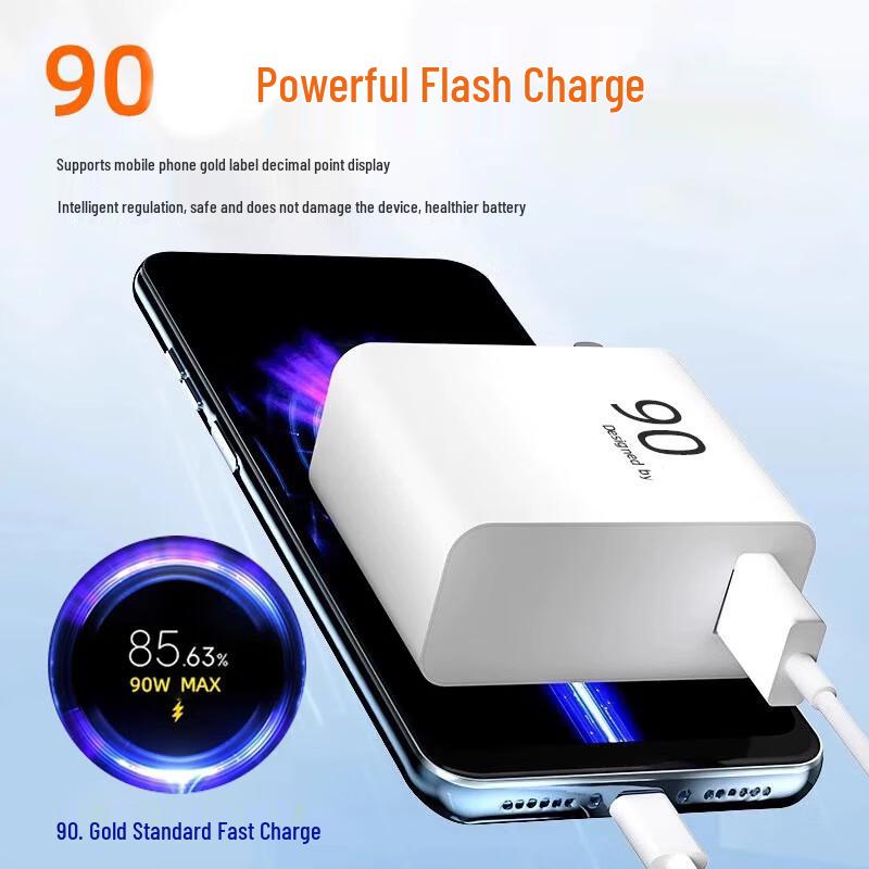 Сверхбыстрое зарядное устройство 45 Вт/90 Вт для Redmi Note 15/15pro/15pro+