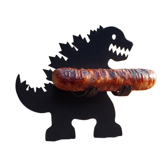 Забавный держатель для колбасок для барбекю, не ржавеющий, термостойкий, портативный, для кемпинга, гриль для хот-догов