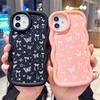 Painted Pattern Big Wave Edge Soft Silicone Material Macaron Phone Case Shockproof Protective Rubber Casing for Samsung Xiaomi Poco Redmi
