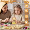 Cleboen Montessori Деревянные шнуровки Карточки Игрушки для малышей Детские поделки | Дошкольное образование