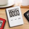 LEDL Ultra-Thin Digital Kitchen Timer with Large Display, Battery, and Magnetic Back