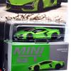 MINI GT Масштаб 1:64 MiJo TOYS - Lamborghini Revuelto (Зеленый Сельвенс) НАС. MiJo Эксклюзив MGT00789-BL