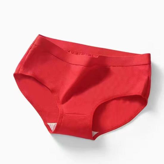 Женские трусики со средней талией, однотонные, мягкие, эластичные, быстросохнущие, антисептические, противоусадочные, женские трусы, женское нижнее белье