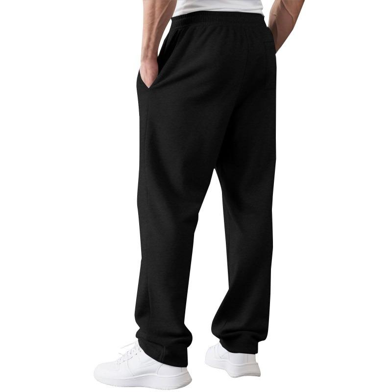 Мужская мода Удобные прямые спортивные штаны Спортивные штаны Наряд Hombre Elegante Casual